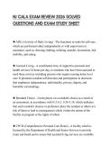 NJ CALA EXAM REVIEW 2026 SOLVED QUESTIONS AND EXAM STUDY SHEET