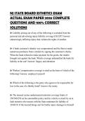 NJ STATE BOARD ESTHETICS EXAM ACTUAL EXAM PAPER 2026 COMPLETE QUESTIONS AND 100&percnt; CORRECT SOLUTIONS