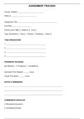 Study Success Bundle &lpar;4 Templates&rpar;