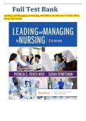 Leading And Managing In Nursing 8th Edition Test Bank by Yoder Wise
