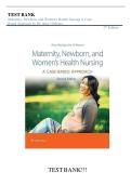 Maternity Newborn & Women's Health Nursing Test Bank &ndash; 2nd Edition O&rsquo;Meara &vert; NCLEX&reg; Practice Q&A&comma; Case-Based Learning