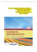 Nursing Informatics and the Foundation of Knowledge 4th Edition Test Bank &vert; McGonigle & Mastrian &ndash; 2025 Digital Health & Informatics Practice Questions