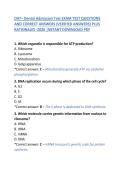 DAT Exam Test Questions and Correct Answers &ndash; Dental Admission Test Study Guide