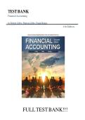 Solution Manual for Financial Accounting 11th Edition &ndash; Libby&comma; Libby&comma; Hodge &vert; Full Chapter Answers & Exercises