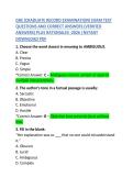 GRE Exam Test Questions and Correct Answers &ndash; Complete Study Guide