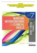 NURSING INTERVENTIONS & CLINICAL SKILLS&comma; 7TH EDITION TEST BANK