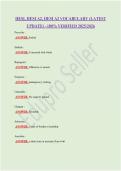 HESI&comma; HESI A2&comma; HESI A2 VOCABULARY &lpar;LATEST UPDATE&rpar; &ndash;100&percnt; VERIFIED 2025&sol;2026