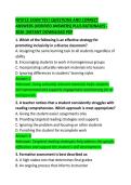 NYSTCE Exam Test Questions and Correct Answers &ndash; New York State Teacher Certification Study Guide