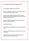 NUR 313 EXAM 1 QUESTIONS WITH COMPLETE SOLUTIONS