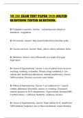 NR 283 EXAM TEST PAPER 2026 SOLVED QUESTIONS TESTED QUESTIONS&period;