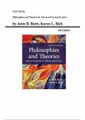 Philosophies and Theories for Advanced Nursing Practice &ndash; 4th Edition by Janie B&period; Butts & Karen L&period; Rich &vert; Complete Test Bank &lpar;Chapters 1&ndash;26&rpar;