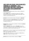 UIUC MCB 450 EXAM 1 2026 EXAM WITH VERIFIED A&plus; ANSWERS &ndash; FULL QUESTIONS AND WELL-EXPLAINED SOLUTIONS FOR GUARANTEED SUCCESS