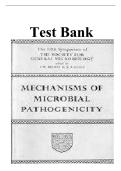 Test Bank for Microbiology - Chapter 15&colon; Microbial Mechanisms of Pathogenicity &vert; Complete Exam Questions and Answers &lpar;Graded A&plus;&rpar;