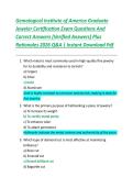 Gemological Institute of America Graduate  Jeweler Certification Exam Questions And  Correct Answers &lpar;Verified Answers&rpar; Plus  Rationales 2026 Q&A &vert; Instant Download Pdf 