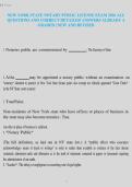 NEW YORK STATE NOTARY PUBLIC LICENSE EXAM 2026 ALL QUESTIONS AND CORRECT DETAILED ANSWERS ALREADY A GRADED &vert; NEW AND REVISED