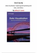 Test Bank for Data Visualization&colon; Exploring and Explaining with Data 2nd Edition by Jeffrey Camm&comma; Chapter 1-9 &vert; All Chapters