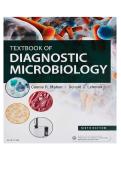 TEST BANK For Textbook Of Diagnostic Microbiology&comma; 6th Edition ISBN&colon; 9780323613170&comma; By Connie R&period; Mahon&comma; Chapters 1 - 41 &vert;Complete Questions with Rationalized Answers&vert; Complete Guide A&plus;