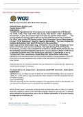 WGU C797 Task 1 &vert; Latest 2026 Update with complete solutions&period;