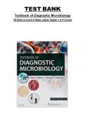 Textbook of Diagnostic Microbiology &lpar;Chapters 1&ndash;41&rpar;&comma; 6th Edition &mdash; Test Bank&comma; Connie R&period; Mahon & Lehman&comma; Complete Course Coverage