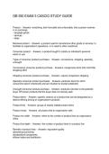 GB 350 EXAM 3 CASCIO STUDY GUIDE