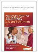 Latest Update 2026 &vert; Advanced Practice Nursing in the Care of Older Adults Test Bank &lpar;2nd Edition&rpar; &vert; Exam Prep &vert; Graded A&plus; &vert; Laurie Kennedy-Malone