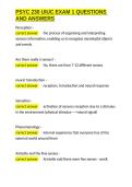 PSYC 230 UIUC EXAM 1 QUESTIONS AND ANSWERS&period;docx