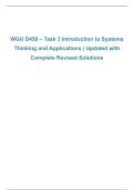 Package deal for WGU D459 &ndash; Task Performance Assessment&comma; Latest Updated Complete Solution 2026&sol;2027