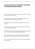 COL-103 CH&period;9 QUIZ SCC &vert; 2026 UPDATE &vert; QUESTIONS AND ANSWERS &lpar;VERIFIED&rpar; CORRECT
