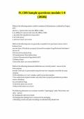 FL CDR Sample questions module 1-8   &lpar;2026&rpar; 