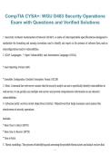 Package deal for WGU D483 Exam Questions and Answers Guide&comma; Latest Updated Complete Verified Solutions 2026&sol;2027