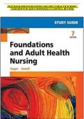 Foundations and Adult Health Nursing &ndash; Complete Test Bank &lpar;7th Edition&comma; Kim Cooper & Kelly Gosnell&rpar;