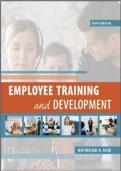 Test Bank &ndash; Employee Training and Development &lpar;6th Edition&rpar; by Raymond A&period; Noe