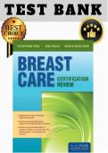 Test Bank for Breast Care Certification Review&comma; 1st Edition &lpar;Yarbro&comma; Wujcik & Gobel&rpar; &vert; All Chapters &lpar;1&ndash;8&rpar; &vert; 100&percnt; Verified