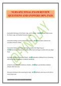NURS 6512&colon; ADVANCED HEALTH ASSESSMENT MIDTERM REVIEW EXAM QUESTIONS AND ANSWERS 100&percnt; PASS