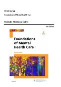Foundations of Mental Health Care&comma; 6th Edition