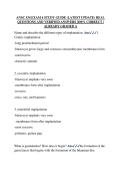 ANSC 534 EXAM 4 STUDY GUIDE &lpar;LATEST UPDATE&rpar; REAL  QUESTIONS AND VERIFIED ANSWERS &vert;100&percnt; CORRECT &vert;  ALREADY GRADED A