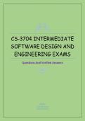 CS-3704 &ndash; Intermediate Software Design and Engineering Exam Review