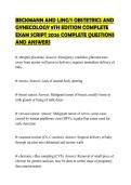 BECKMANN AND LING&rsquo;S OBSTETRICS AND GYNECOLOGY 8TH EDITION COMPLETE EXAM SCRIPT 2026 COMPLETE QUESTIONS AND ANSWERS