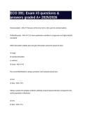 ECO 391 Exam -3 questions & answers graded A&plus; 2025&sol;2026