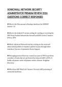 SONICWALL NETWORK SECURITY ADMINISTRATOR PREMIUM REVIEW 2026 QUESTIONS CORRECT RESPONSES