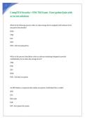 CompTIA Security&plus; SY0-701 Exam - Encryption Quiz with accurate solutions