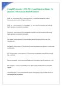 CompTIA Security&plus; &lpar;SY0-701&rpar; Exam Objectives Master Set questions with accurate detailed solutions 