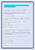 Asphalt Paving Level 1 Questions And Answers Latest Update Guaranteed Pass