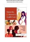 TEST BANK FOR LOWDERMILK&colon; MATERNITY & WOMEN&rsquo;S HEALTH CARE&comma; 13TH EDITION UPDATED WITH ALL CHAPTERS