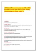 AIC 304 Final Actual Exam Newest Actual Exam With Complete Questions And Correct Detailed Answers &lpar;Verified Answers&rpar; &vert;Already Graded A&plus;