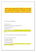 AMCA CMAC EXAM PRACTICE NEWEST ACTUAL EXAM WITH COMPLETE QUESTIONS AND CORRECT DETAILED ANSWERS &lpar;VERIFIED ANSWERS&rpar; &vert;ALREADY GRADED A&plus;