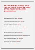 AMCA CMAC EXAM PRACTICE NEWEST ACTUAL EXAM WITH COMPLETE QUESTIONS AND CORRECT DETAILED ANSWERS &lpar;VERIFIED ANSWERS&rpar; &vert;ALREADY GRADED A&plus;