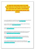ATI PEDIATRIC PROCTORED EXAM TEST BANK EVERYTHING ON ATI PEDIATRICS INCLUDING NCLEX 300&plus; QUESTIONS AND CORRECT ANSWERS&lpar;BEST DOCUMENT FOR ATI PEDS&rpar;AGRADE&vert;BRAND NEW VERSION&excl;