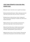 STATE FARM ESTIMATICS EXAM 2026 FINAL REVIEW EXAM