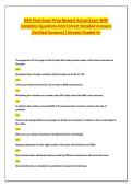 DXA Final Exam Prep Newest Actual Exam With Complete Questions And Correct Detailed Answers &lpar;Verified Answers&rpar; &vert;Already Graded A&plus;